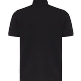 Polo in piqué di cotone con patch Compass L1S152200011 S0039V0029 STONE ISLAND 