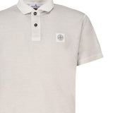 Polo a maniche corte con toppa Compass K1S152200205 S0057V0161 STONE ISLAND 