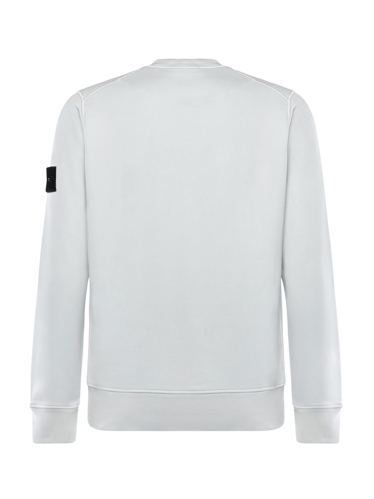 Felpa in cotone con logo L1S156100060 S0051V0041 STONE ISLAND 