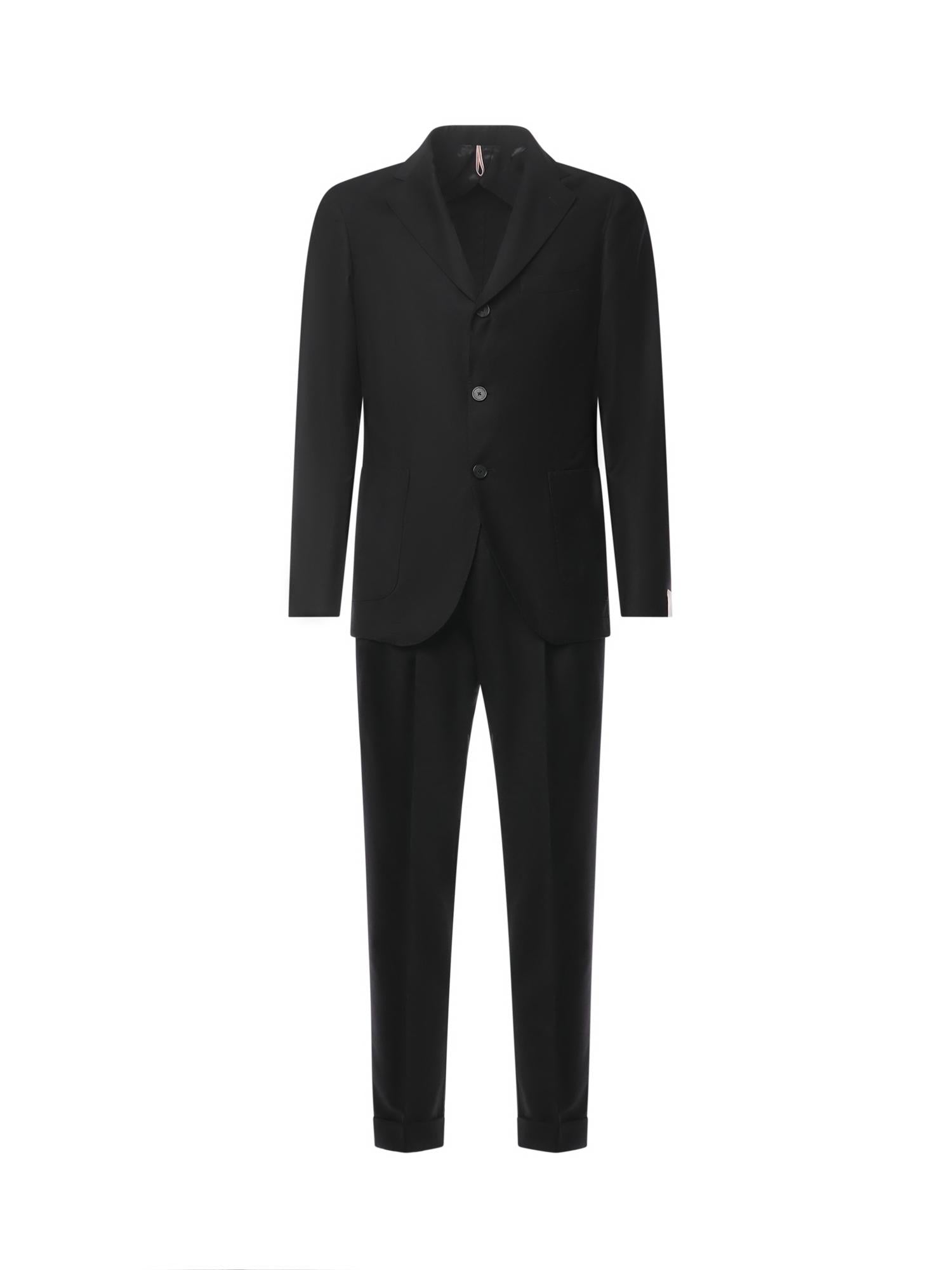 Abito monopetto in lana e cashmere E3402B 79B SANTANIELLO 