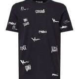 T-shirt con stampa Multigram HUMU0198DP USCY34LOB99 MARNI 