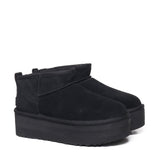 Stivali Classic Ultra Mini con plateau 1135092 BLK UGG 