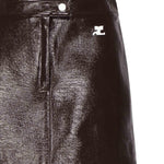 Minigonna in vinile reedition PERCJU001VY0014 4010 COURREGES 