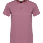 T-shirt con logo Love Birds 100355 A339Q48 PINKO 