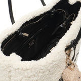 Borsa shopping Ski Lounge<BR/> 73BS9A501 SKI LOUNGEECRU/NERO V° 73 