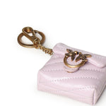 Custodia AirPods Love Bag Puff in pelle 105869 A37OP26Q PINKO 