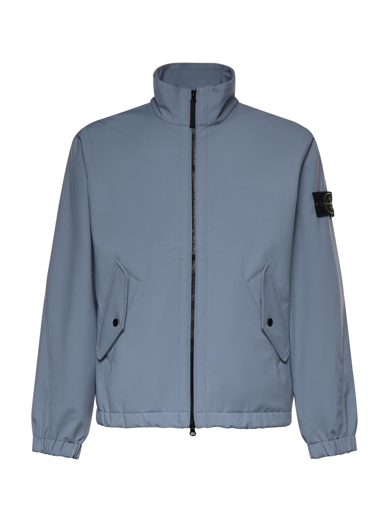 Giacca light soft shell-r e.dye technology con logo L1S154100022 S0A22V0024 STONE ISLAND 