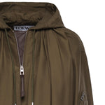 Giacca con cappuccio in misto cotone S359Y02XFA 4160 LOEWE 