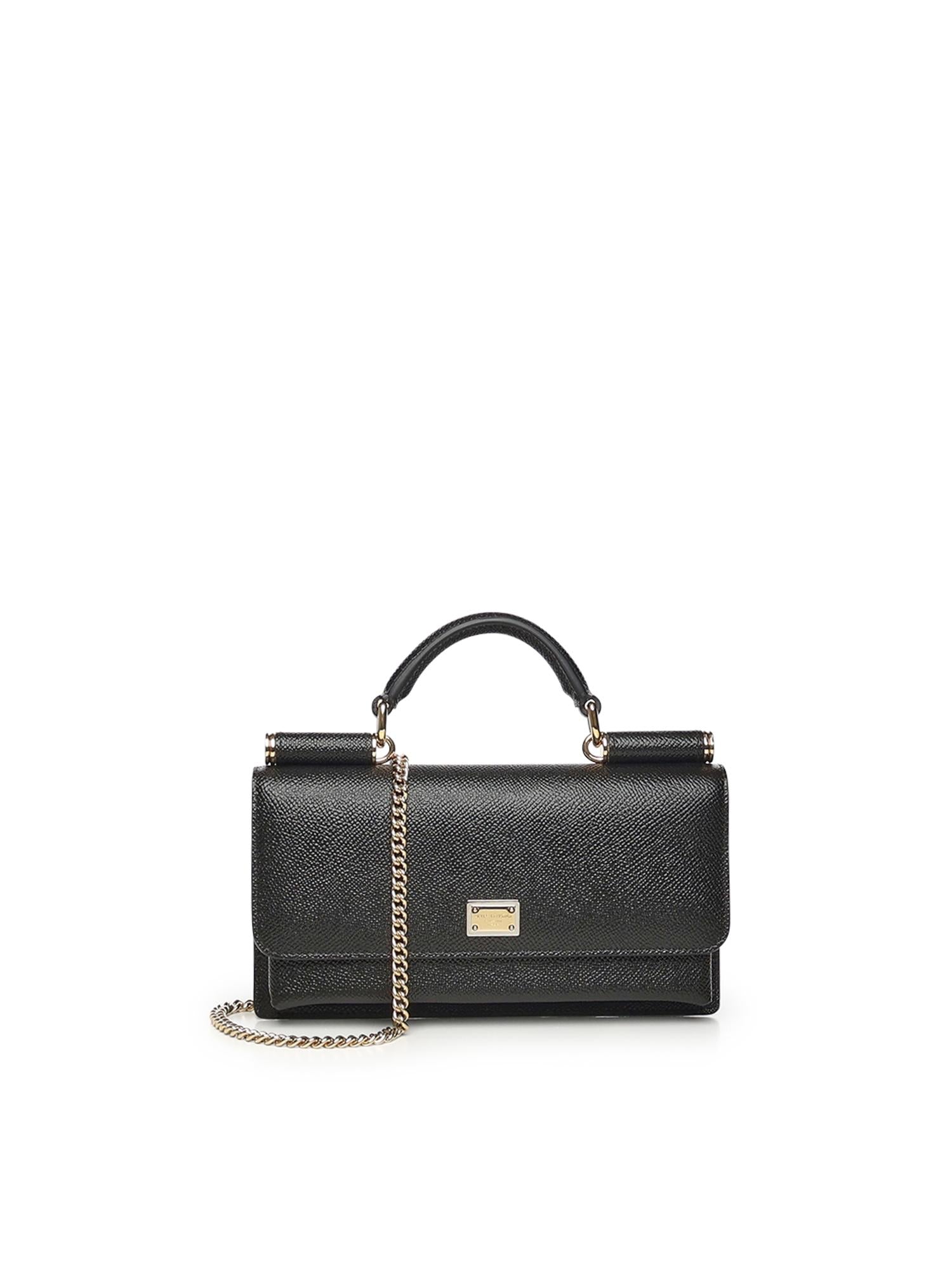 Minibag Dauphine in pelle di vitello BI3280 A100180999 DOLCE & GABBANA 
