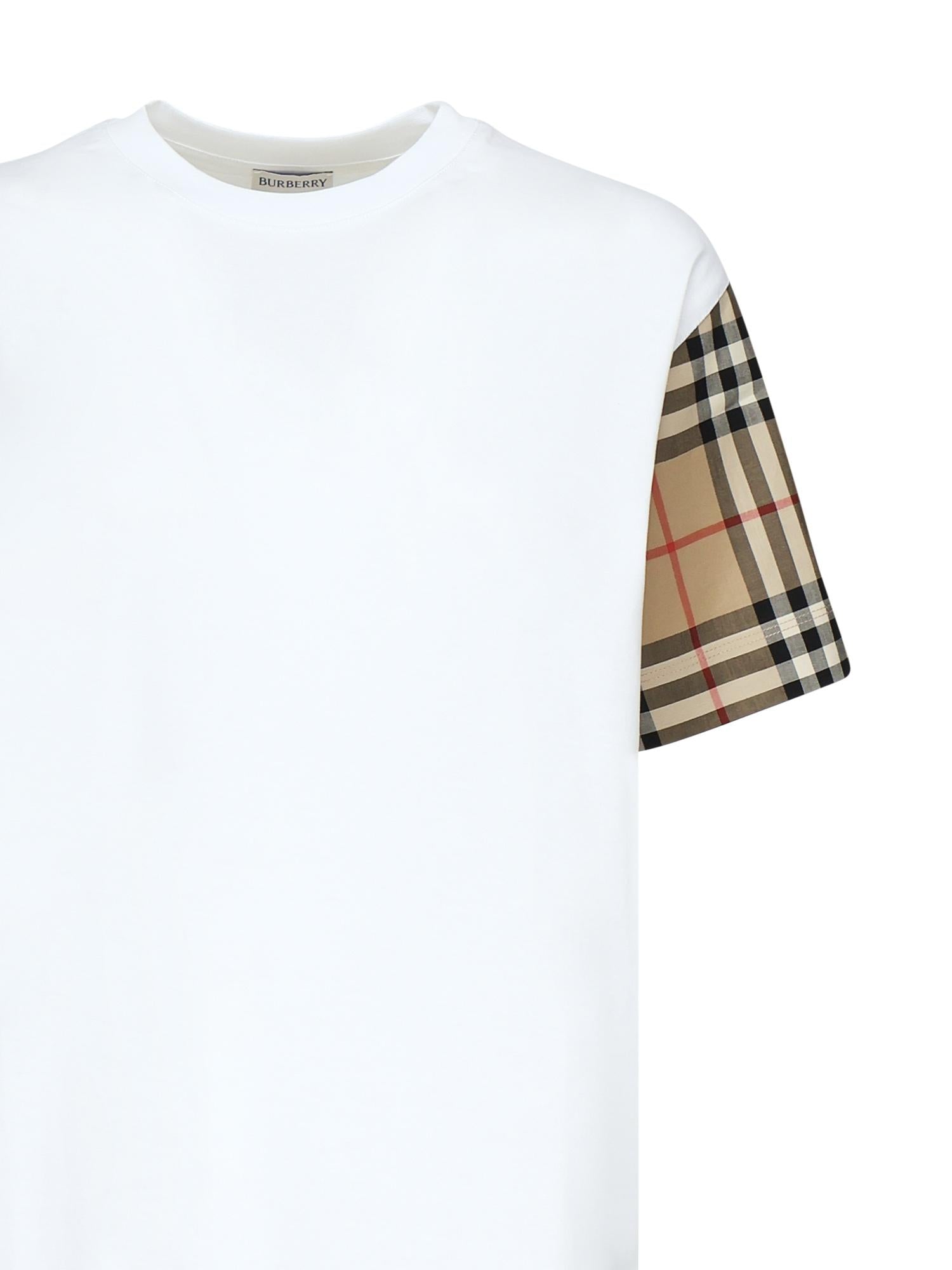 T-shirt 'Check' 8073029 A1464 BURBERRY 