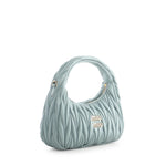 Borsa hobo Wander in nappa matelassé 5BC125 AN88F0035 MIU MIU 