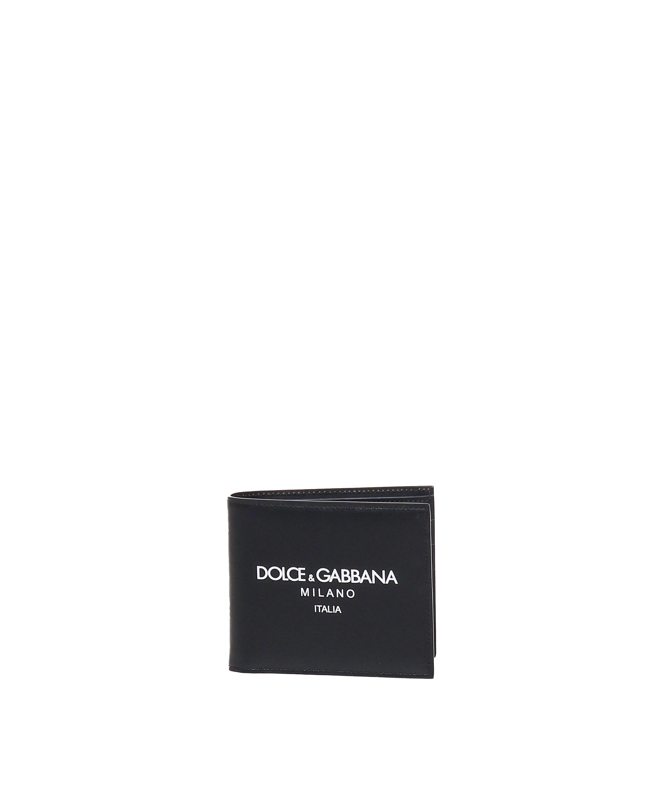 Portafoglio bi-fold con stampa logo BP1321 AN244HNII7 DOLCE & GABBANA 