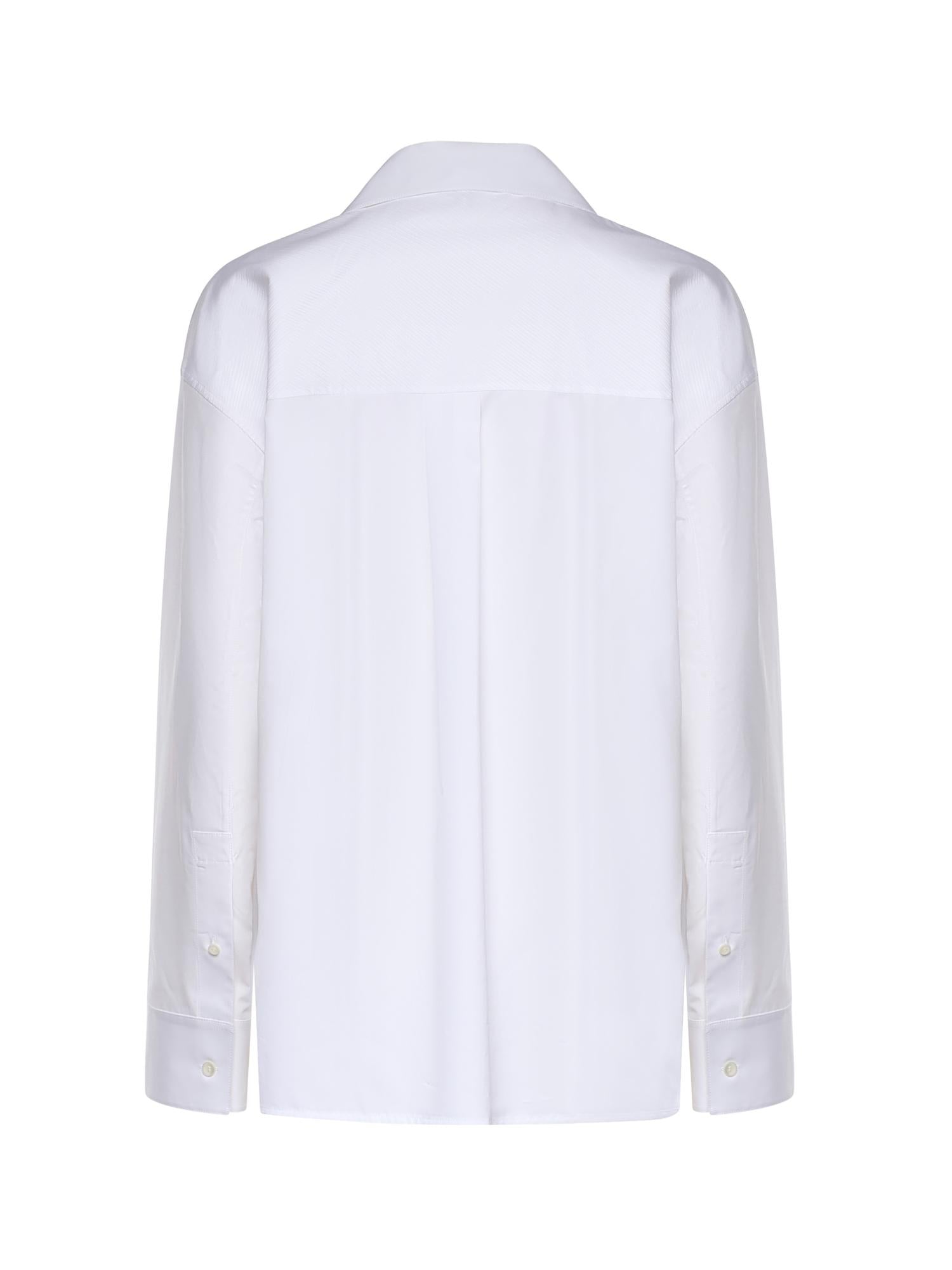 Camicia asimmetrica in cotone S359Y05XEZ 2100 LOEWE 