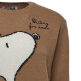 Maglione Snoopy in misto cashmere QUE0010 00435I MC2 SAINT BARTH 