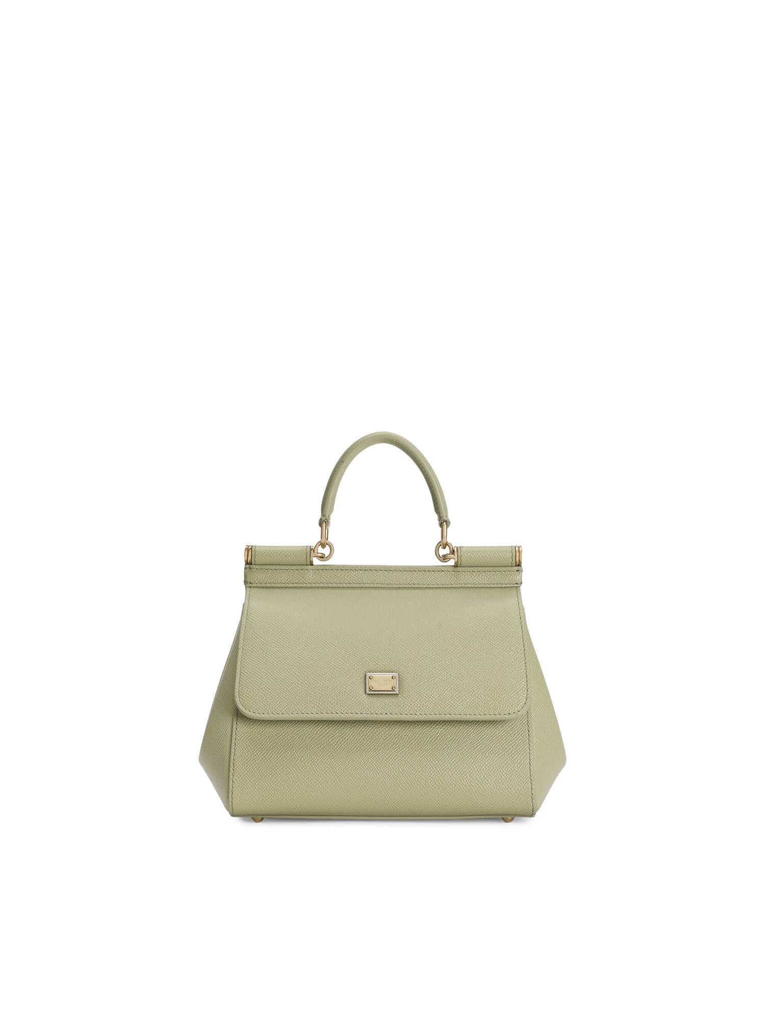 Borsa a mano Sicily media in pelle BB6003 B100180527 DOLCE & GABBANA 