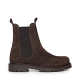 Stivaletti Chelsea in camoscio A56088 MORO CARMENS 