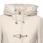 Toggle Coat in panno di lana mélange<BR/> NAW59513430XMY C002 FAY 