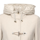 Toggle Coat in panno di lana mélange<BR/> NAW59513430XMY C002 FAY 