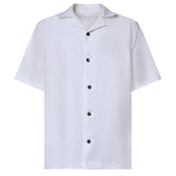 Camicia Mc-Dale in lino MCDAL3259S26 282 MICHAEL COAL 