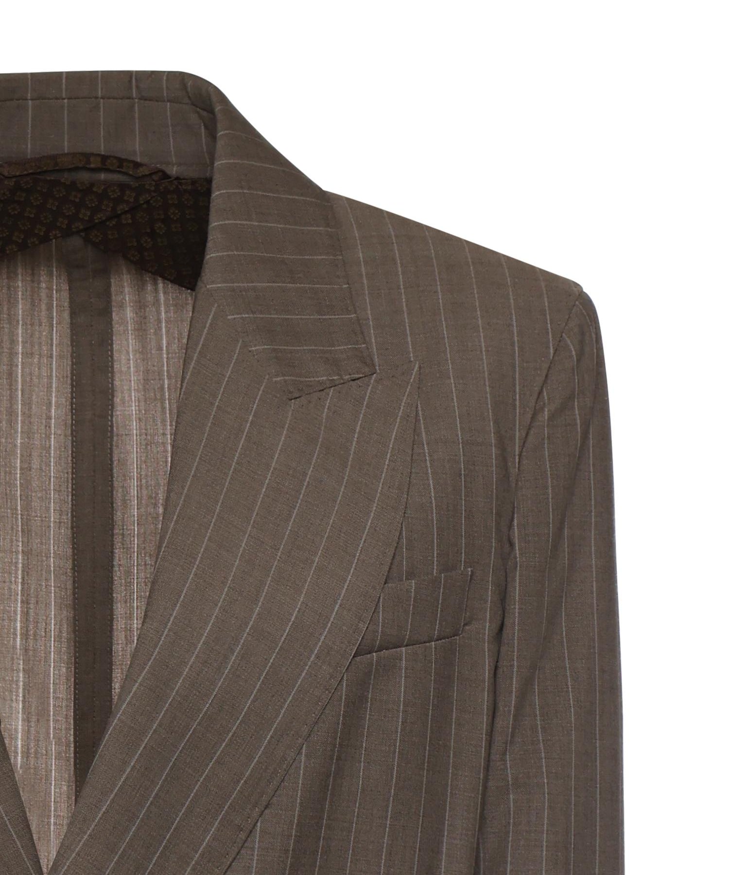 Blazer in tela di lana gessata 2611041061600 001 MAX MARA 