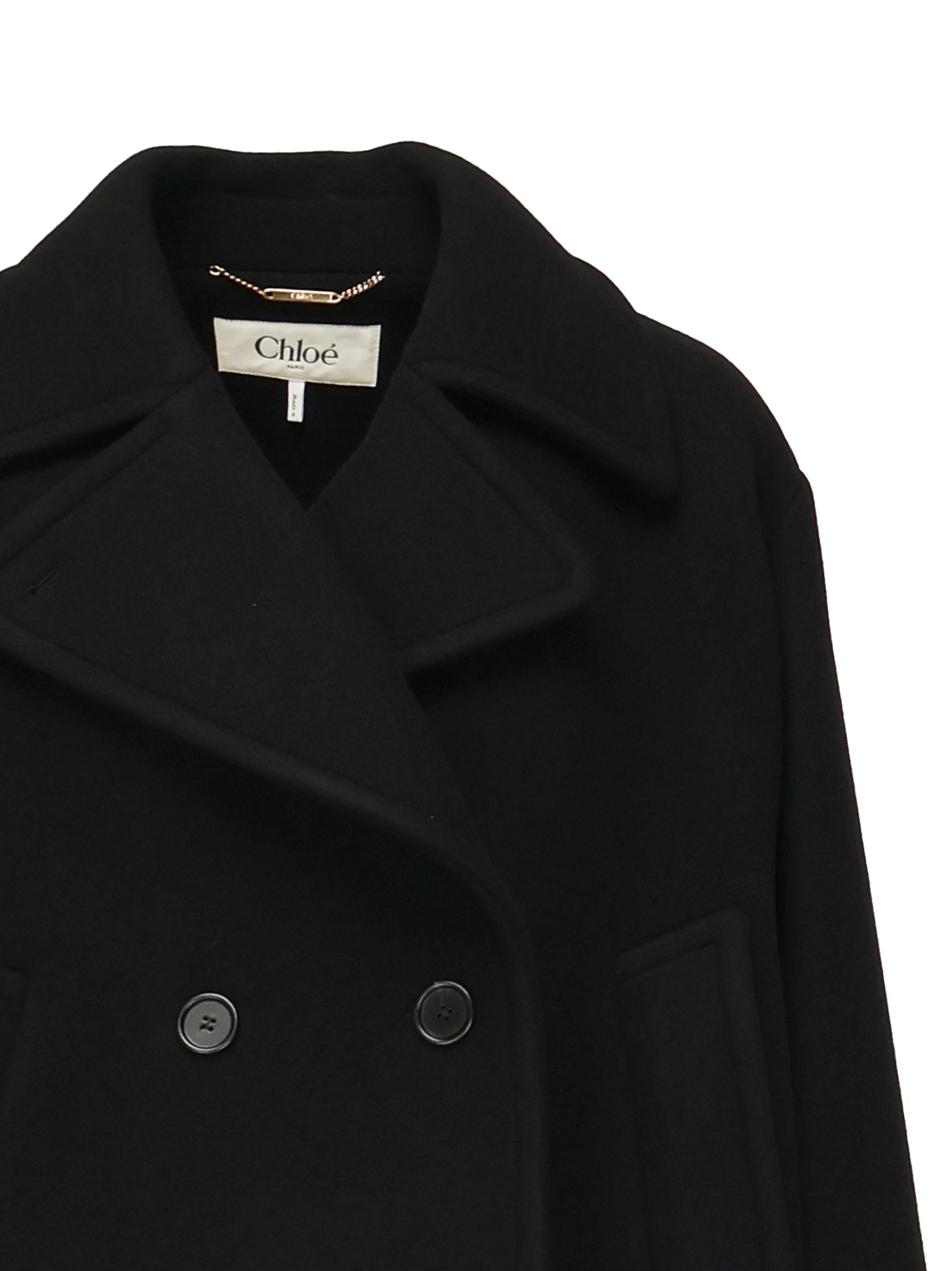 Cappotto corto in lana CHC25AMA96952 001 CHLOÉ 
