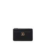Portacarte in pelle di vitello con logo DG BI1261 AW57680999 DOLCE & GABBANA 
