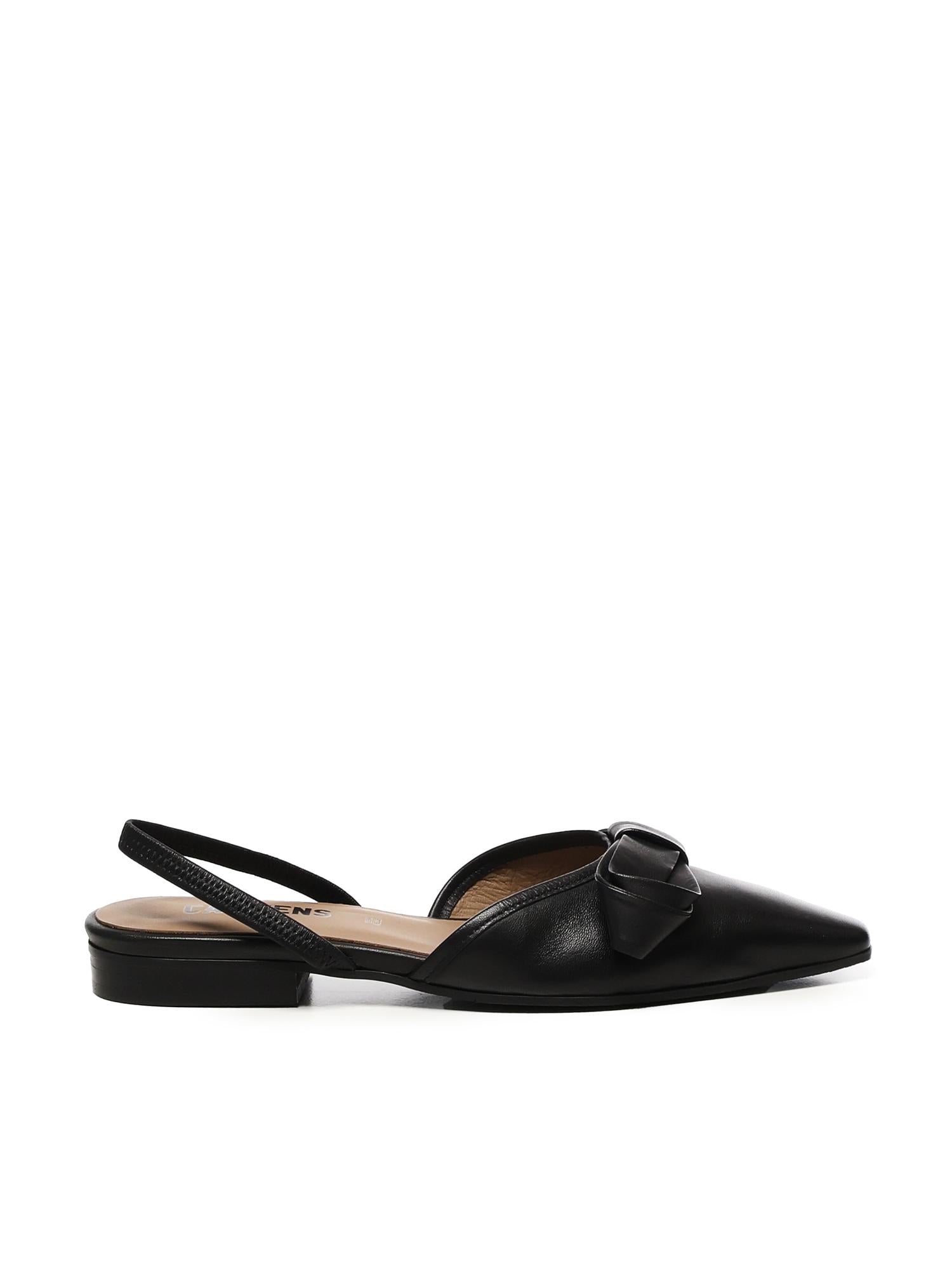 Ballerine con fiocco A55189 NERO CARMENS 