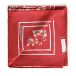 Foulard in seta con stampa E7UYE380101 M42 COCCINELLE 