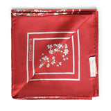 Foulard in seta con stampa E7UYE380101 M42 COCCINELLE 