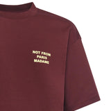 T-shirt "Le T-shirt Slogan" in cotone ITS203CO002 WN Drôle de Monsieur 