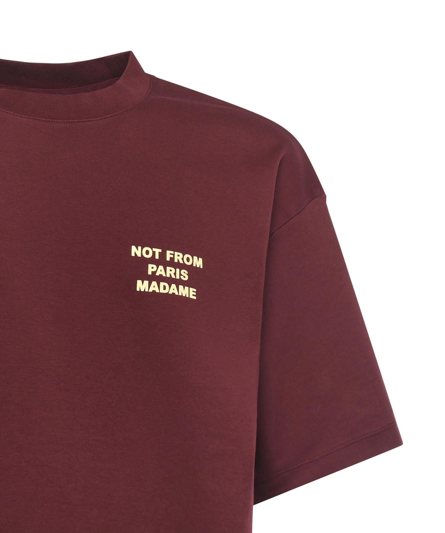 T-shirt "Le T-shirt Slogan" in cotone ITS203CO002 WN Drôle de Monsieur 