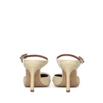Mule in pelle con cristalli 5394042109 CREAM KURT GEIGER 