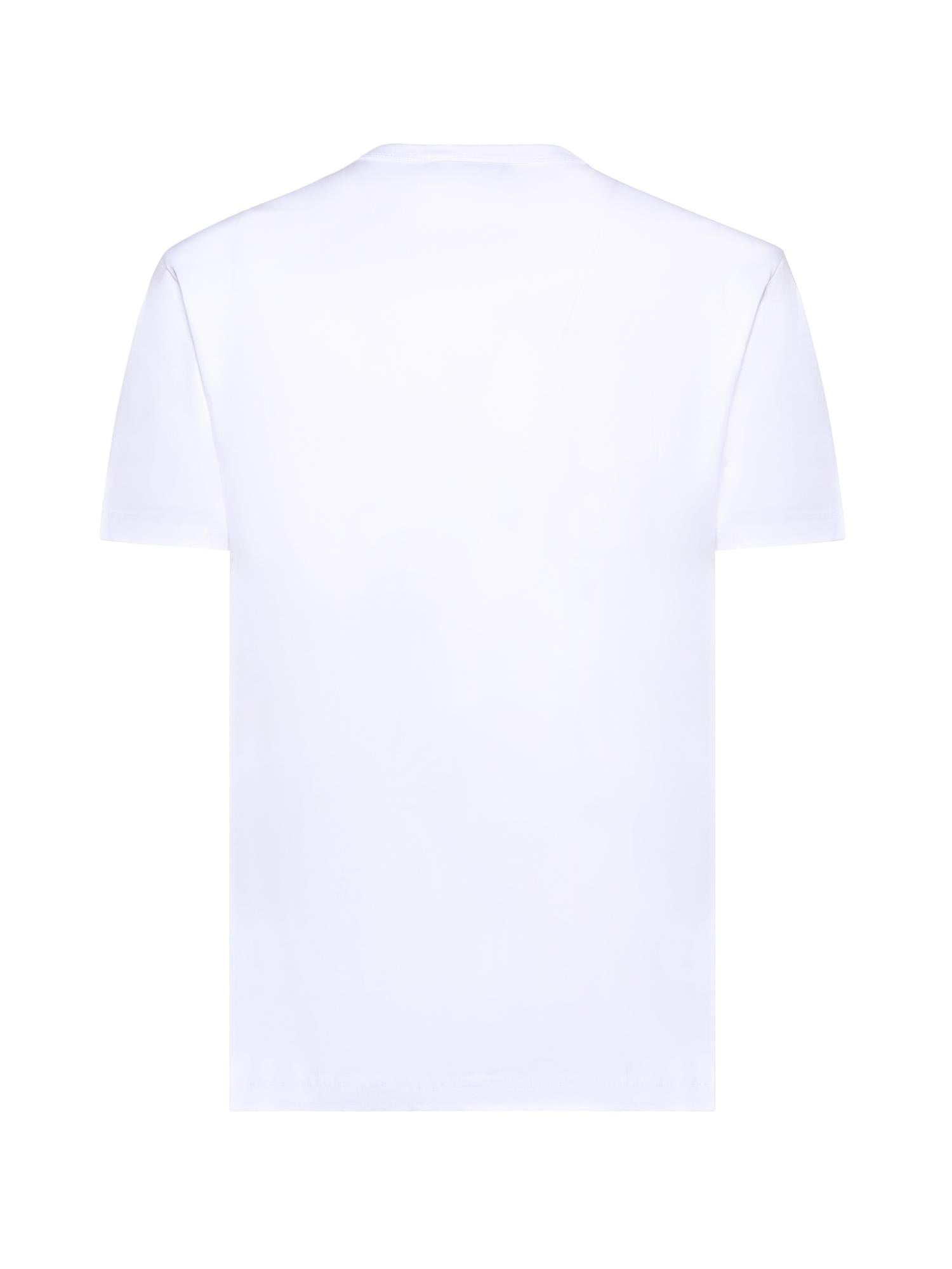 T-shirt in cotone con logo G8PV1Z G7P3NW0800 DOLCE & GABBANA 