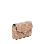 Portafoglio FF Diamonds con catena 8M0509 AS42F1SO1 FENDI 