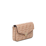 Portafoglio FF Diamonds con catena 8M0509 AS42F1SO1 FENDI 