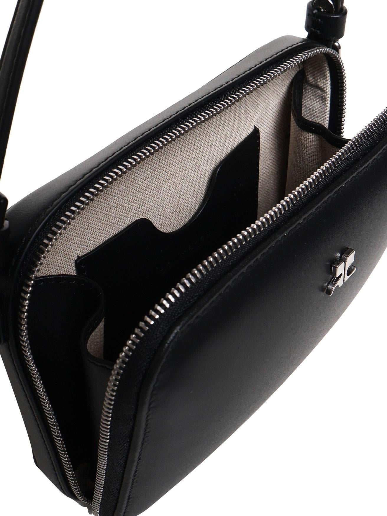Cloud bag in leather 424GSA146CR0065 9999 COURREGES 