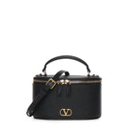 Mini Vanity Bag Vlogo Signature in vitello granato 8W0P0AX8 SNP0NO VALENTINO GARAVANI 