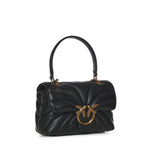 Mini bag Love Bag Puff Butterfly a tracolla in nappa 100039 A1EXZ99Q PINKO 