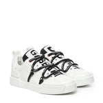 Sneaker Portofino in vitello e vernice CS2328 AJ98689697 DOLCE & GABBANA 