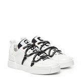 Sneaker Portofino in vitello e vernice CS2328 AJ98689697 DOLCE & GABBANA 