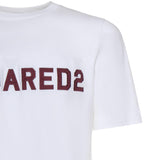 T-shirt in jersey con logo S74GD1527 D20108100 DSQUARED2 