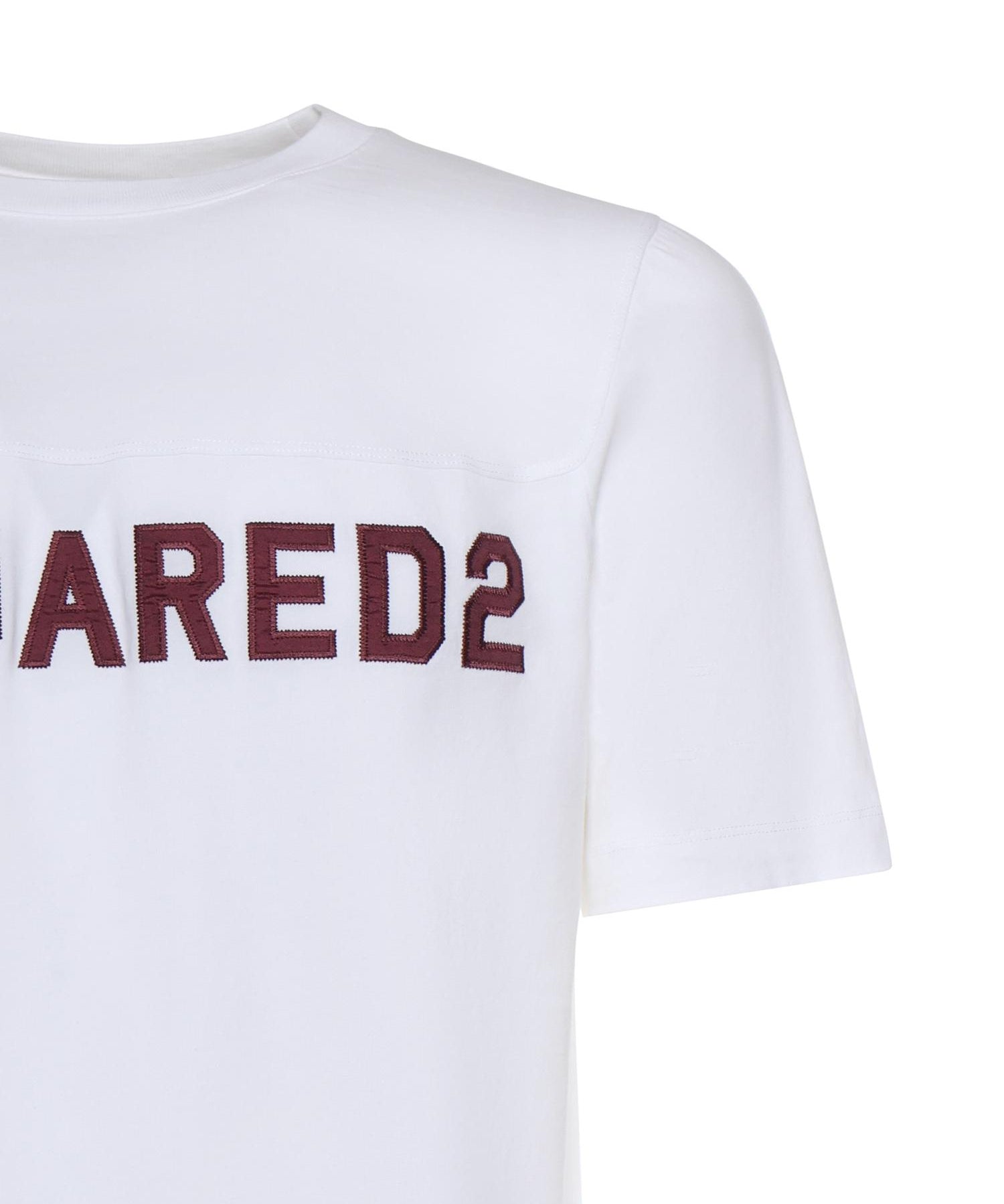 T-shirt in jersey con logo S74GD1527 D20108100 DSQUARED2 