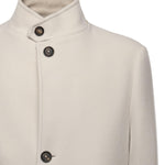 Cappotto monopetto in lana L70CAPL03TES0L051 02 ELEVENTY 