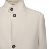 Cappotto monopetto in lana L70CAPL03TES0L051 02 ELEVENTY 