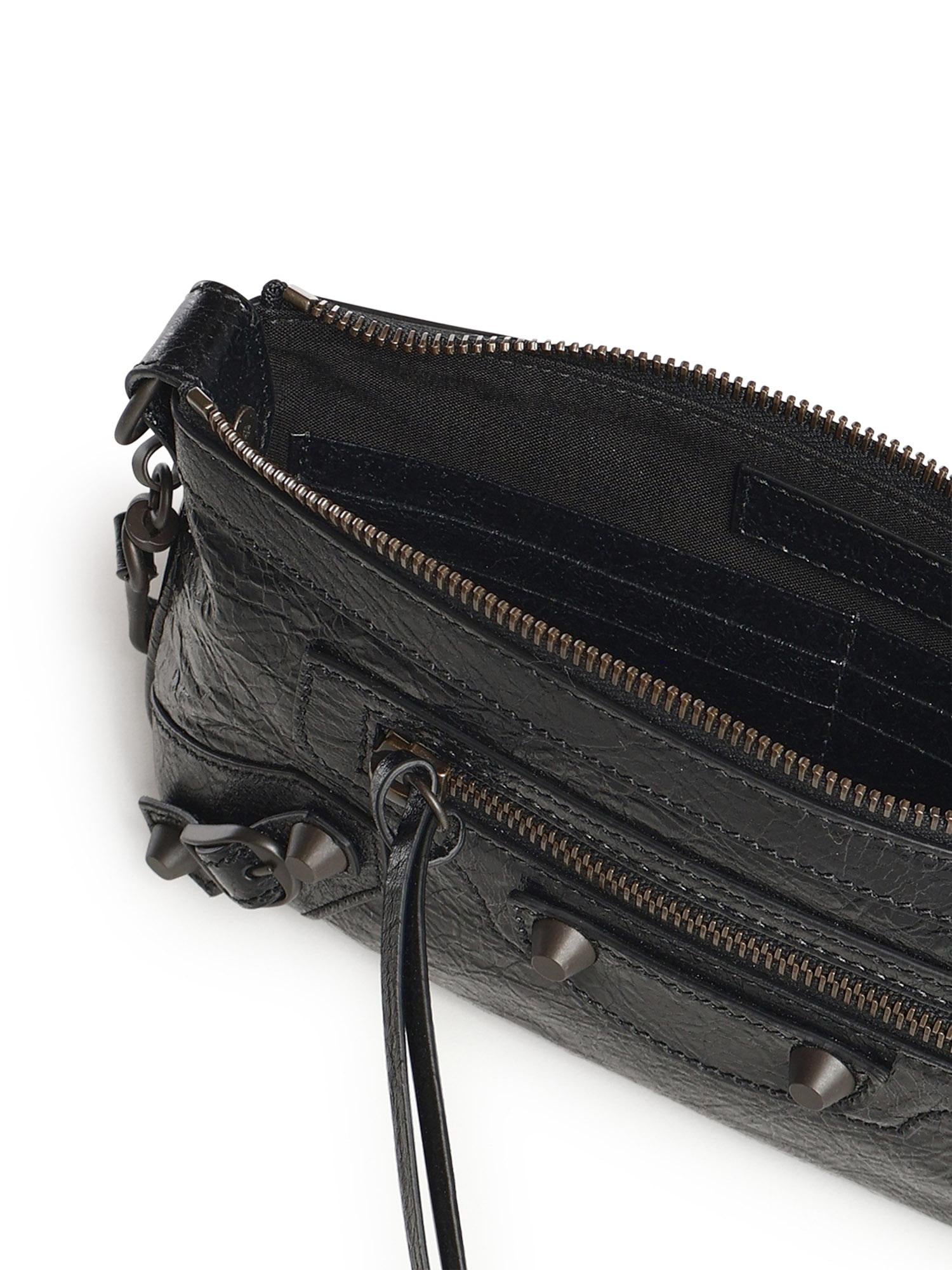 Pochette con tracolla Le City in pelle di agnello Arena 863960 2ABEK1000 BALENCIAGA 