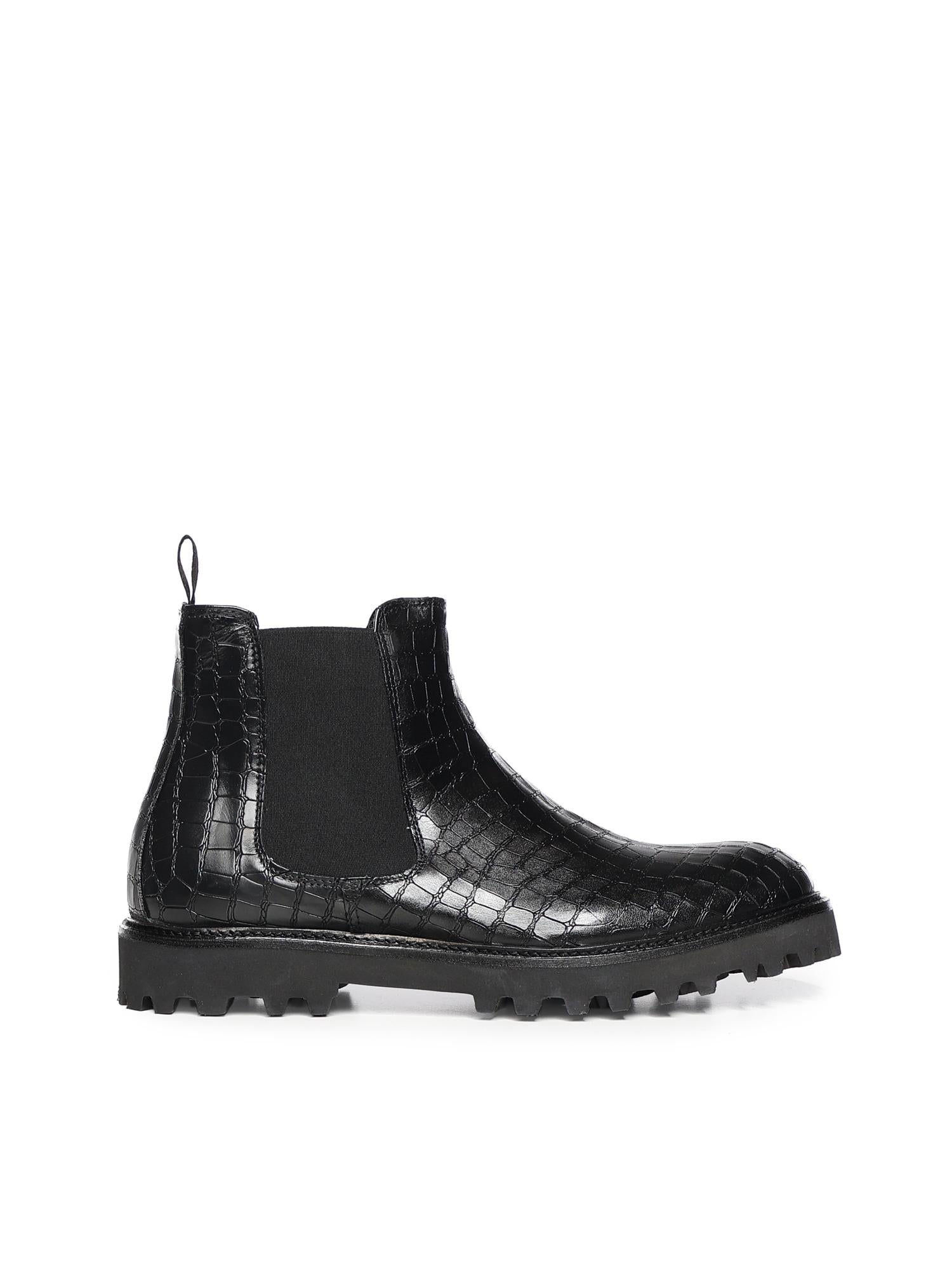 Stivaletto Don in pelle DON VITELLOBLACK GIULIANO GALIANO 
