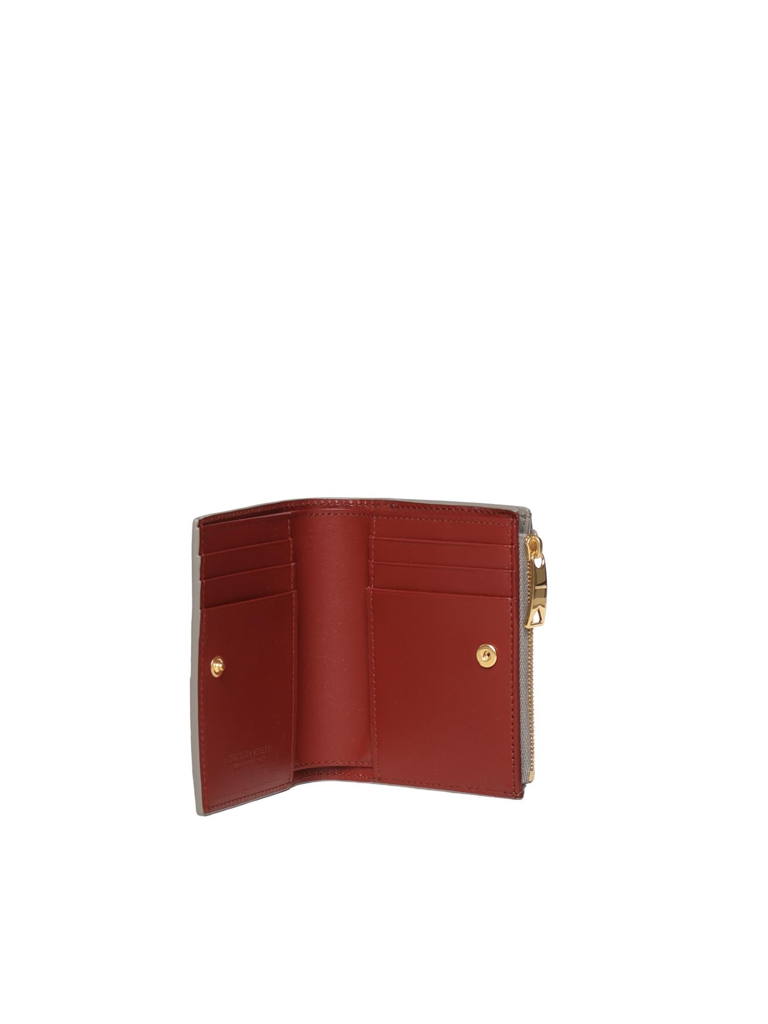 Portafoglio Intrecciato bi-fold piccolo 742330 V2ZL31657 BOTTEGA VENETA 