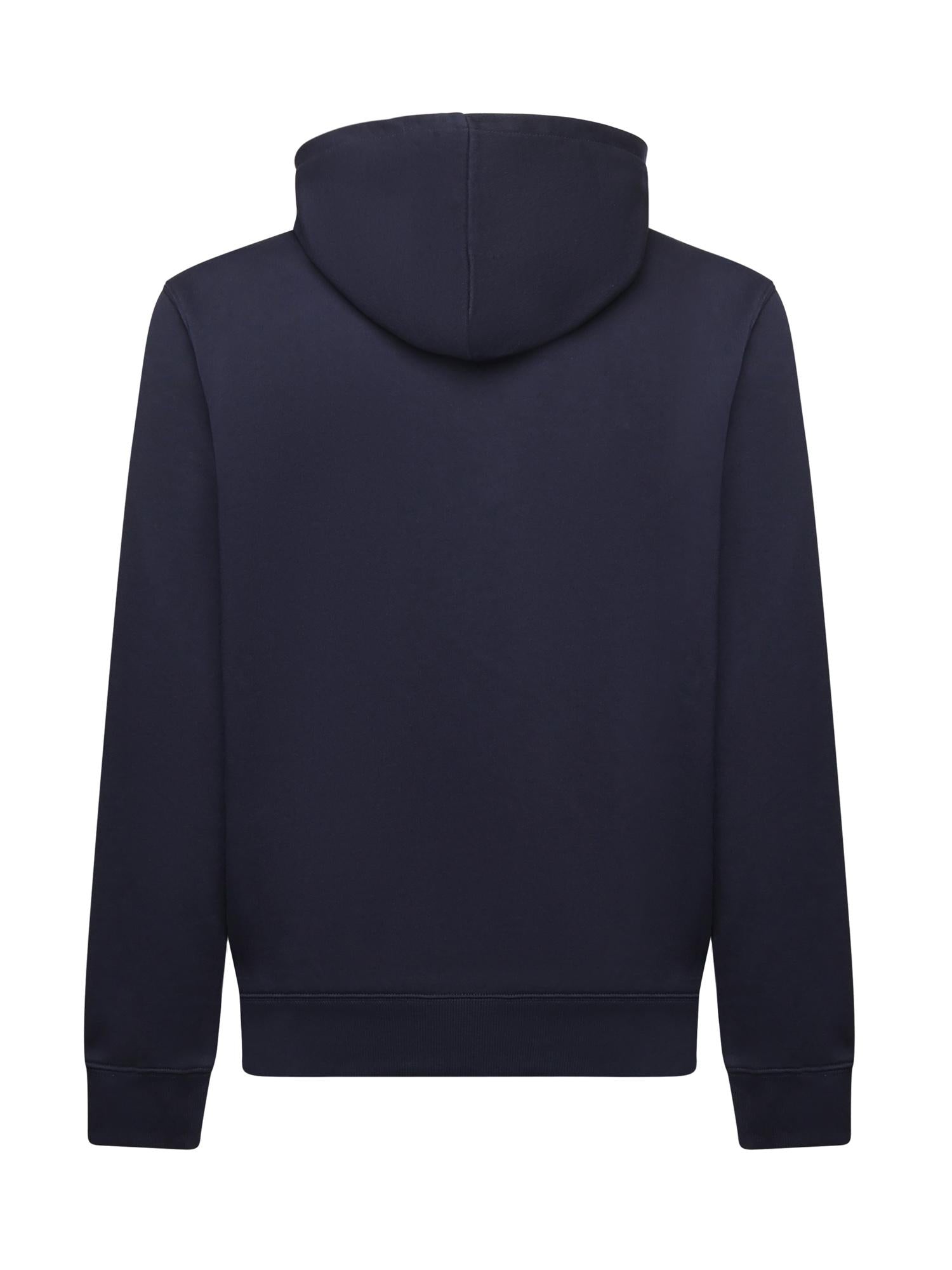 Felpa in cotone con logo F45104 07 SUN 68 