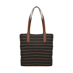 Borsa shopping con logo 73BS9M802 CASSIENERO/CUOIO V° 73 