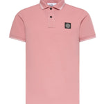 Polo in piqué di cotone con patch Compass L1S152200010 S0018V008G STONE ISLAND 